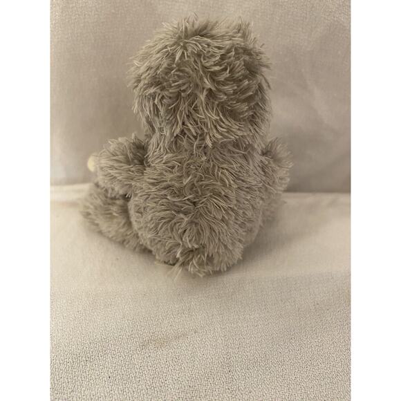 Sloth Plush 5 Inch Peter Pauper Press Stuffed Animal Toy Gray - Picture 7 of 8
